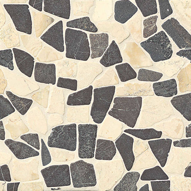 Bedrosians Hemisphere Pebble Random Sized Stone Tile In Kuta | Perigold